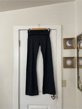 Y2K Cotton Flare Gym Yoga Leggings - Brand